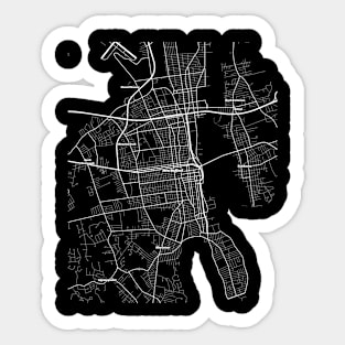 New Bedford Massachusetts Map | Map Of New Bedford Massachusetts | New Bedford Map Sticker